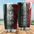 Tmarc Tee Aztec Mexico Persionalized Stainless Steel Tumbler Oz no