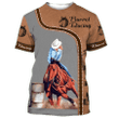 Tmarc Tee Barrel Racing Horse Shirts For Men And Women TN