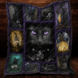 Tmarc Tee Black Cat Wicca Quilt Blanket MH