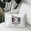 Tmarc Tee Best Dad Ever Just Ask Personalized Gift Canvas Throw Pillow