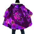 Tmarc Tee Aboriginal Naidoc Week Purple Butterflies Cloak
