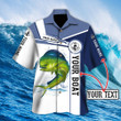 Tmarc Tee Custom name Mahi-mahi fishing Catch and Release D Design Fishing Hawaii Shirt
