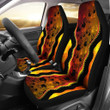 Tmarc Tee Aboriginal Art Golden style print car seat covers