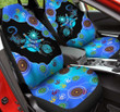 Tmarc Tee Aboriginal Naidoc Week Blue Turtle Lizard car seat covers