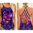 Tmarc Tee Butterfly Combo Camisole tank Legging