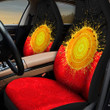 Tmarc Tee Aboriginal Decors Australian Gifts Flag The Sun car seat covers