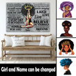 Tmarc Tee Black Queen - Makes You Happy Everyday Personalized Canvas, Best Gift For Black Women