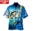 Tmarc Tee Custom name Tuna fishing Team Billfish D Design Fishing Hawaii Shirt