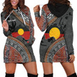 Tmarc Tee Custom name Aboriginal dots Zip pattern printed Dress for women