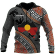 Tmarc Tee Custom name Aboriginal dots Zip pattern printed Combo Hoodie And Sweatpant
