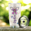 Tmarc Tee Butterfly Greatful Stainless Steel Tumbler