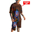 Tmarc Tee Customize Name Puerto Rico Combo T-Shirt And Board Short