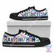 Diabetes warrior mom low top shoes HG2201 - Amaze Style™-
