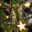 Tmarc Tee Customize Firefighter Christmas Tree Hanging Ornament