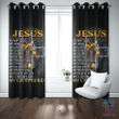 Jesus Easter Window Curtains JJW050502 - Amaze Style™-Curtains