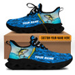 Tmarc Tee Custom name Tuna fishing Team Billfish Clunky Sneaker Shoes