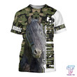 Love Horse 3D All over print for Men and Women shirt HR26 - Amaze Style™-Apparel