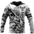 Love Owl 3D All Over Printed Shirts For Men & Women TA190501 - Amaze Style™-Apparel