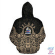 Iceland Vikings Coat of Arms Hoodie Golden - Amaze Style™-Apparel