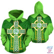 Irish Celtic Cross Shamrock 3D All Over Printed Shirts For Men and Women TT0127 - Amaze Style™-Apparel