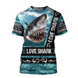 Tmarc Tee Love Shark Shirts For Men and Women