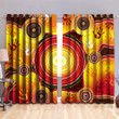 Tmarc Tee Indigenous Circle Dot Painting Blackout Thermal Grommet Window Curtains