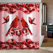 Tmarc Tee Cardinal Shower Curtain