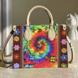 Tmarc Tee Butterfly Hippie Printed Leather Bag