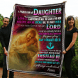 Tmarc Tee Jesus Christian Prayer for Daughter Sherpa Blanket