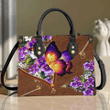 Tmarc Tee Butterfly Leather Handbag