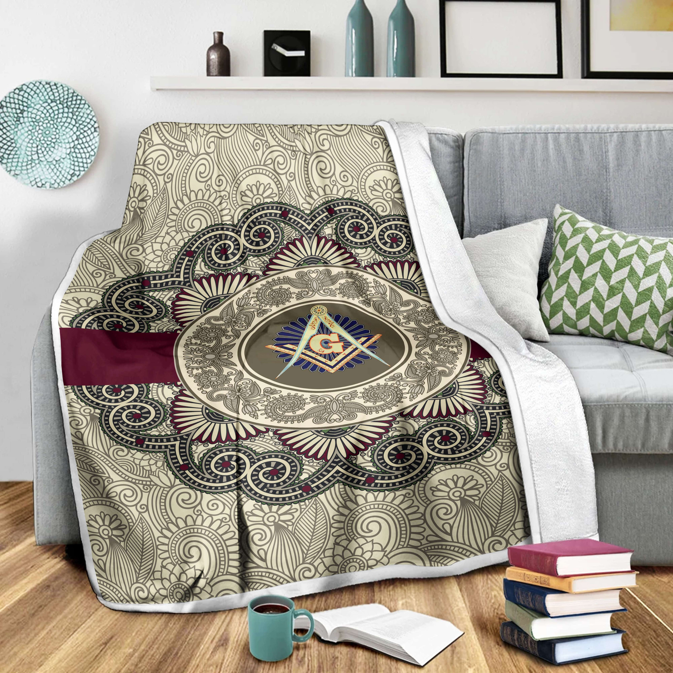 Tmarc Tee Freemasonry Soft and Warm Blanket