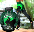 Tmarc Tee Don't Make Me Get My Flying Monkeys Witch Combo Hoodie + Legging
