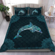 Tmarc Tee Dolphin Mandala Quilt Bedding Set