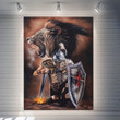 Tmarc Tee Knight Lion Poster Vertical