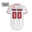Tmarc Tee Jesus Christian Personalized Name and Number Athletic Style Baseball Shirt