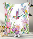 Tmarc Tee Hummingbird Lovers Printed Blanket Pi