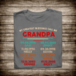 Tmarc Tee Greatest Blessing Grandpa Personalized T-Shirt Father's Day