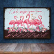 Tmarc Tee Flamingo Poster