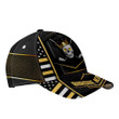 Tmarc Tee King Birdie Golfer Skull Silver Metal Classic Cap .CPD