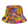 Tmarc Tee Hippie D Bucket Hat Customize Name