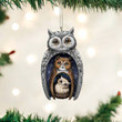 Tmarc Tee Cute Owl Christmas Tree Hanging Ornament