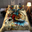 Tmarc Tee Lion And Skull Flower Bedding Set NTN07092201