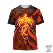 Phoenix Power 3D All Over Printed T-Shirt by SUN AM180501 - Amaze Style™-Apparel