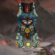 Owl mandala legging + hollow tank combo QB05132001 - Amaze Style™-Apparel