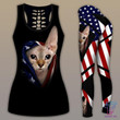 Sphynx cat combo tank + legging HG3204 - Amaze Style™-Apparel