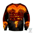 Phoenix Tattoo 3D All Over Printed Hoodie Sweatshirt by SUN AM200501 - Amaze Style™-Apparel