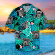 Tmarc Tee Pitbull Hibiscus Tropical Hawaii Shirt HAC