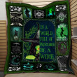 Tmarc Tee Witch - In A World Full Of Princesses Be A Witch Quilt TN