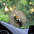 Tmarc Tee Rooster No Unique Design Car Hanging Ornament