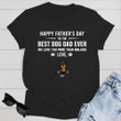 Tmarc Tee Personalized T-shirt Best Dog Dad Ever - Amazing gift for Father's day